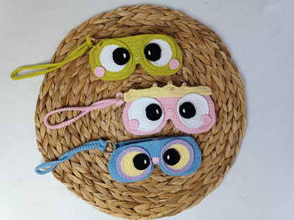 Kawaii Crochet Glasses Case Pattern PDF