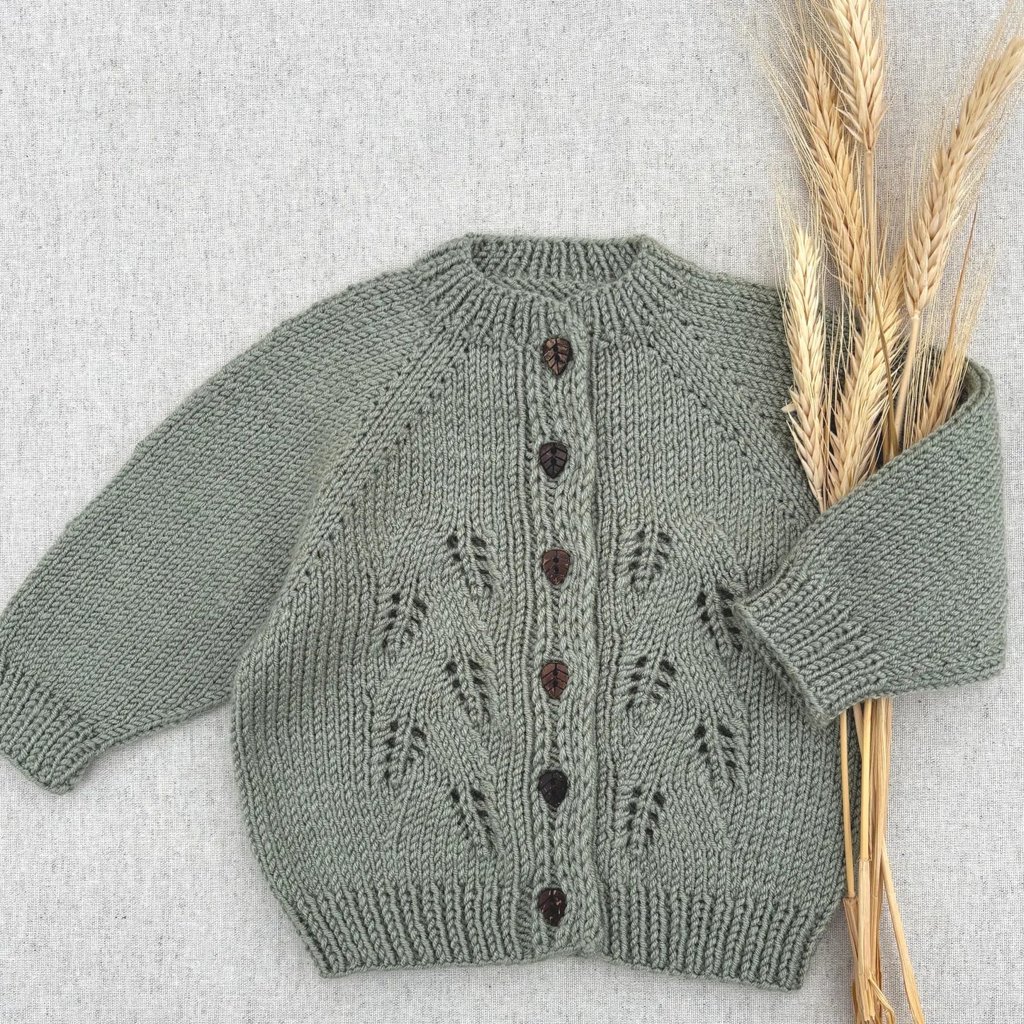 Aveline Baby Cardigan Knitting Pattern PDF