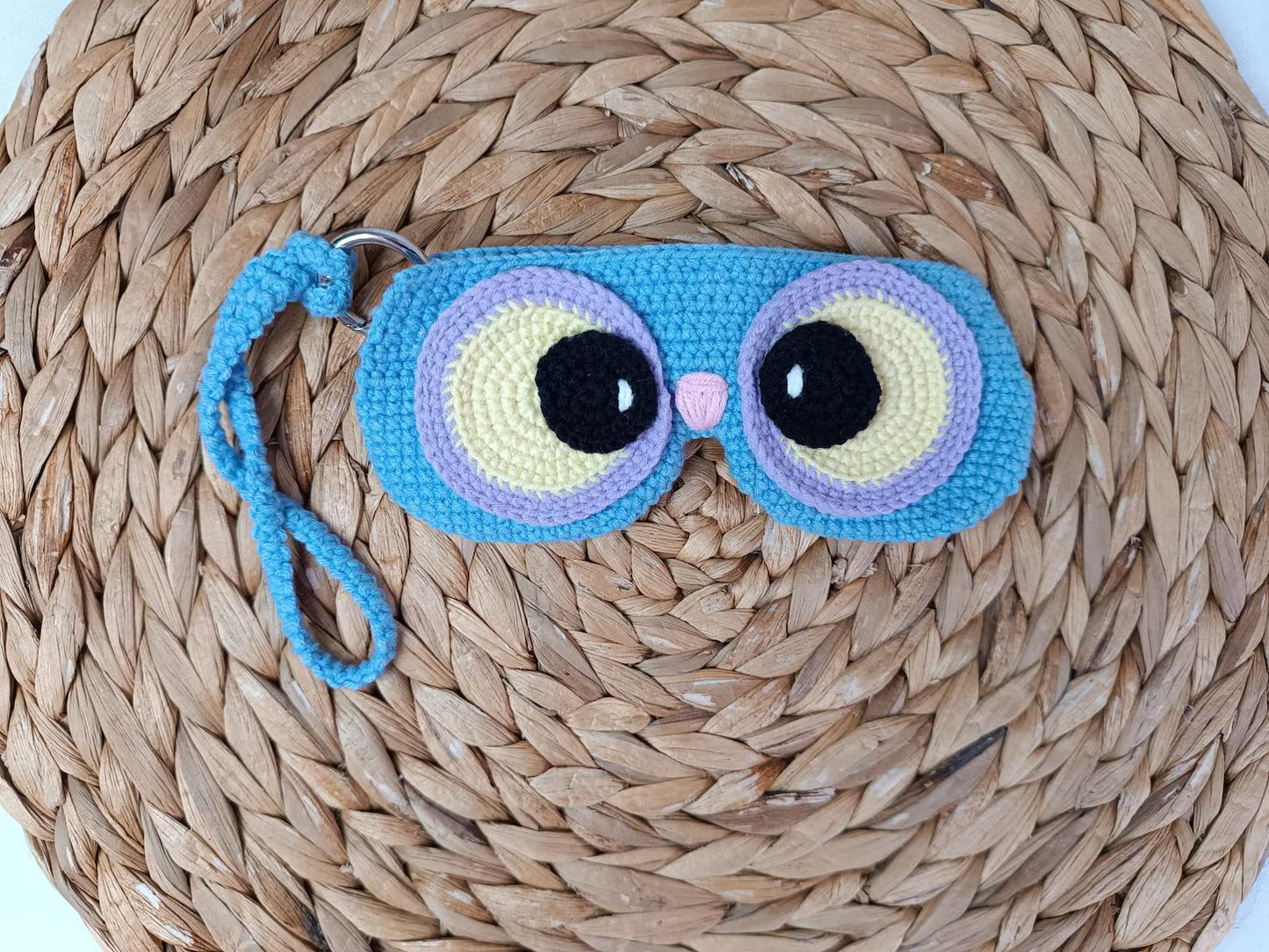 Kawaii Crochet Glasses Case Pattern PDF