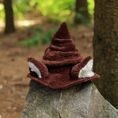 Magical Cat Witch Hat Crochet Pattern PDF