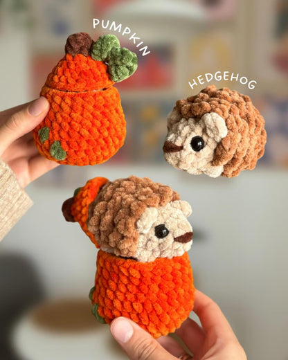 🍂No-Sew Mini Autumn Critters Crochet Pattern PDf_6 Designs
