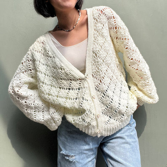 🧥 Crochet Cardigan Pattern – Elegant & Customizable ✨