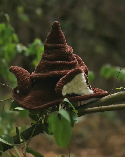 Magical Cat Witch Hat Crochet Pattern PDF